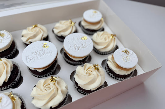 Geburtstag Cupcake Box 12er