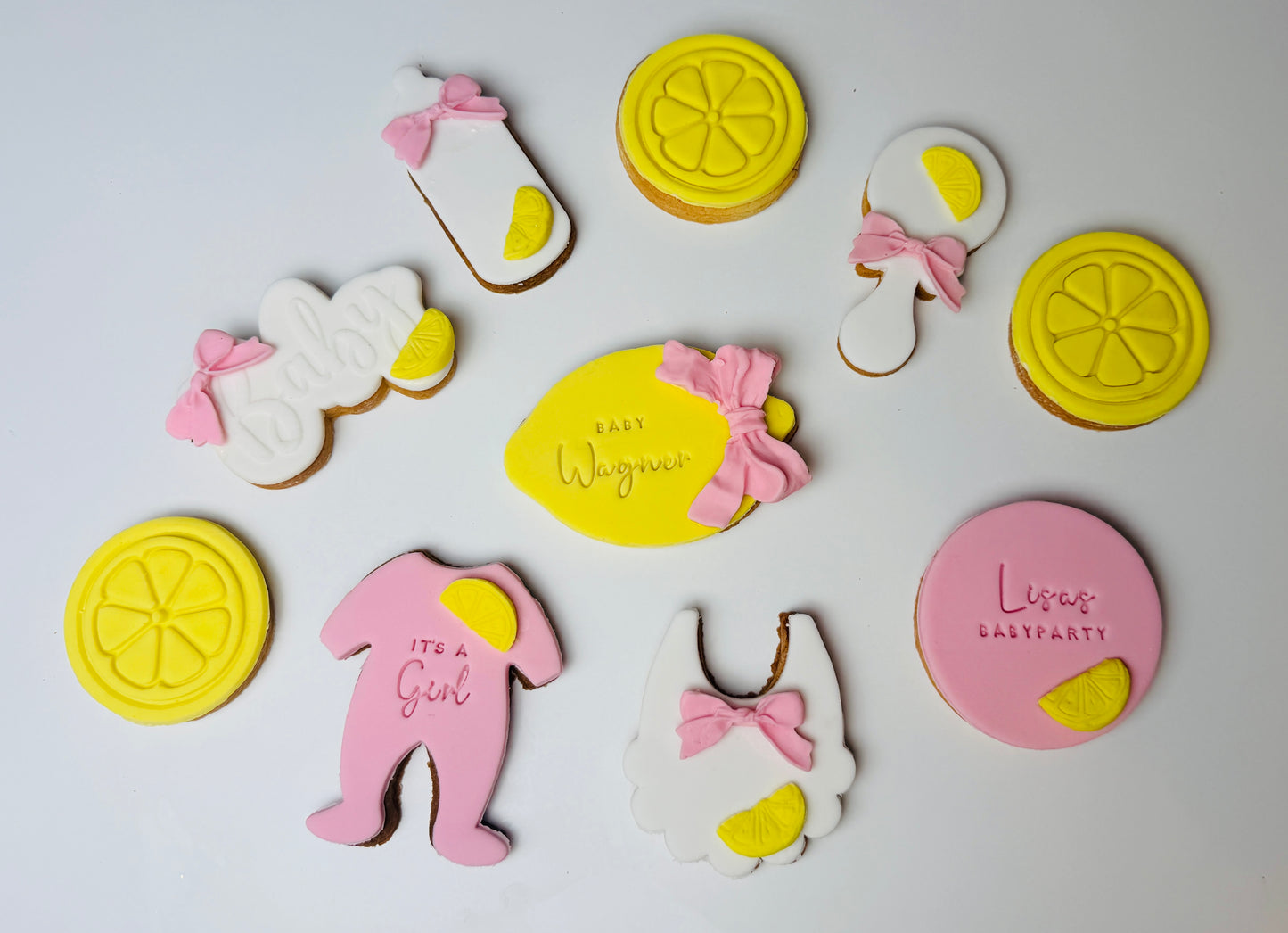Babyparty Kekse Zitrone