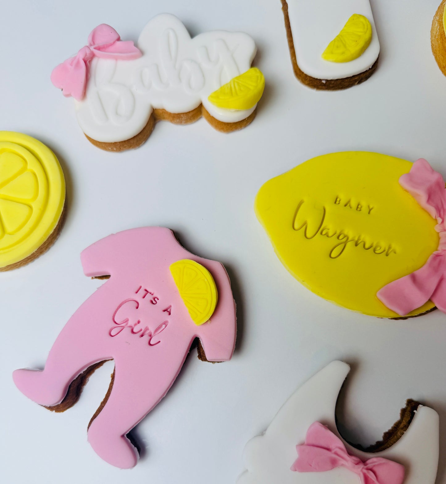 Babyparty Kekse Zitrone
